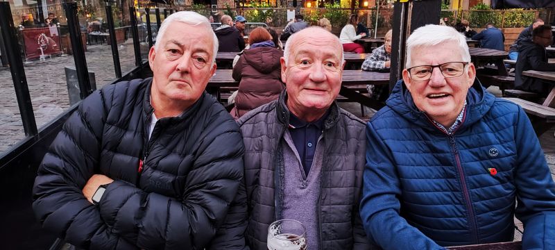 Pete McDougal. Terry Hall and Kevin Bolton